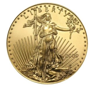 2009 アメリカ『ゴールドイーグル』 1オンス 地金型金貨 クリアケース付 新品未使用  
