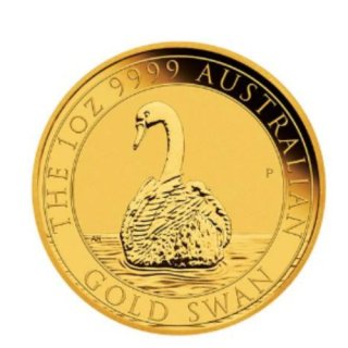 2023 オーストラリア『スワン』1オンス 地金型金貨 クリアケース付き 限定5000枚 新品未使用
