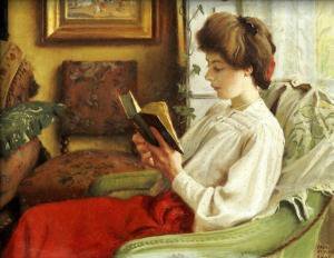 A Good Book by Paul-Gustave Fischer,1905