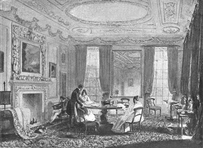 THE DRAWING-ROOM, DUNSLAND, DEVONby Frederick Bligh Bond 1898