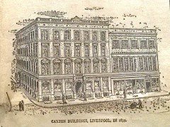 The printing works of George Philip & Son Ltd. Caxton Buildings, Liverpool, 1859. 