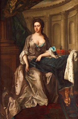  Queen Anne Portrait by Michael Dahl, 1705   