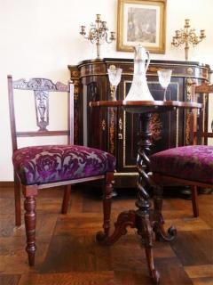 美品♦️ハイバック♦️猫脚 高級チェア♦️鋲留 英国 クラシック ヴィンテージ♦️送料込 チェア - pancada