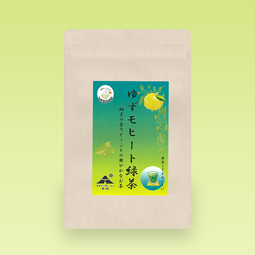 ティーバッグ】ゆずモヒート緑茶 - 静岡茶・深蒸し茶販売 創業100年の製茶問屋 ｜静岡の製茶問屋・本山茶通販 いのうえ茶園