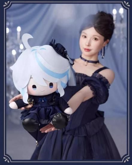 原神　公式　 フリーナ　ぬいぐるみ　イメージファッション　特典　缶バッジ　つき 原神 キャラ缶バッジ フリーナ[miHoYo]《発売済・在庫品》