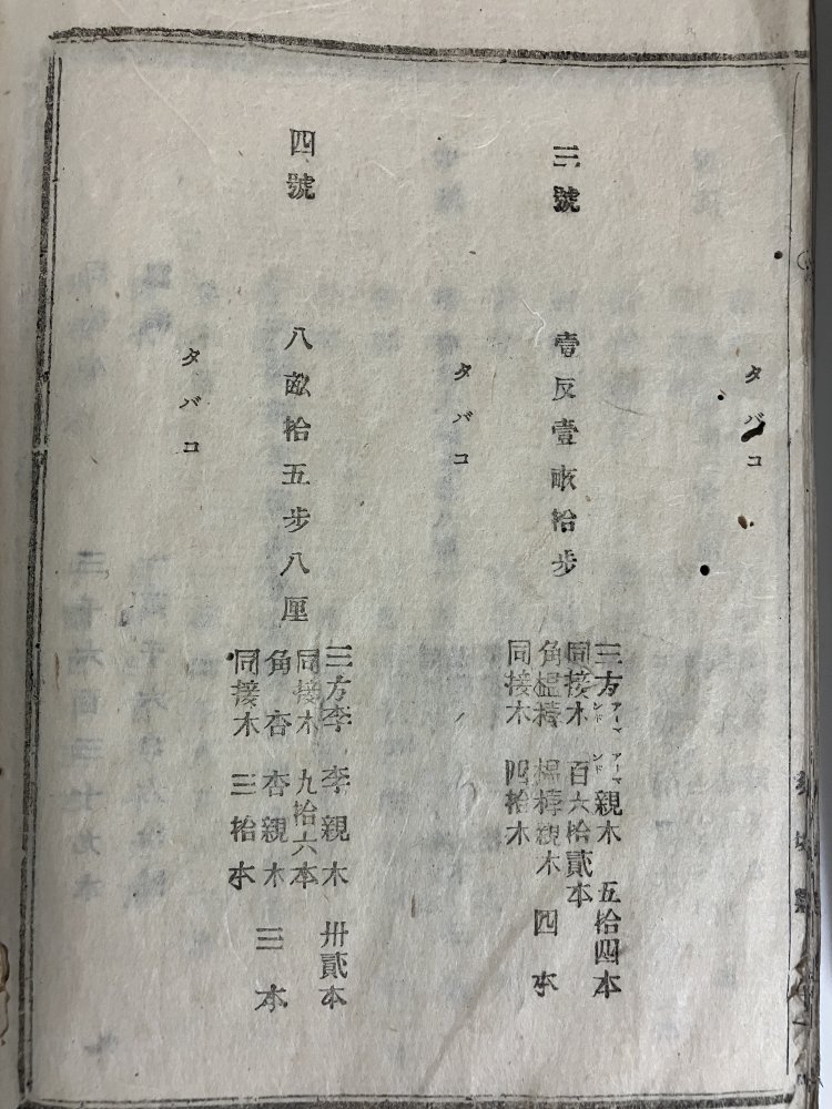 丙第百拾六号(通達)／農産会市場規則／三田育種場農産会市ノ順序／三田 