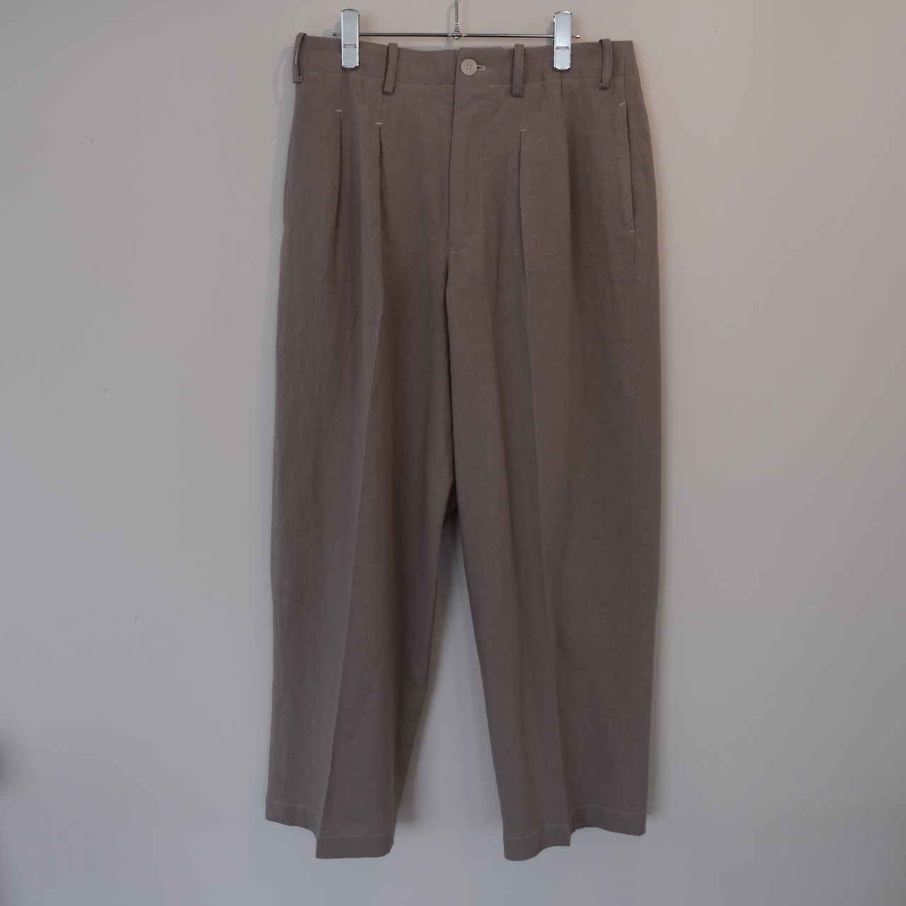 Gorsch Windowpane Three tack Trousers | shop.spackdubai.com