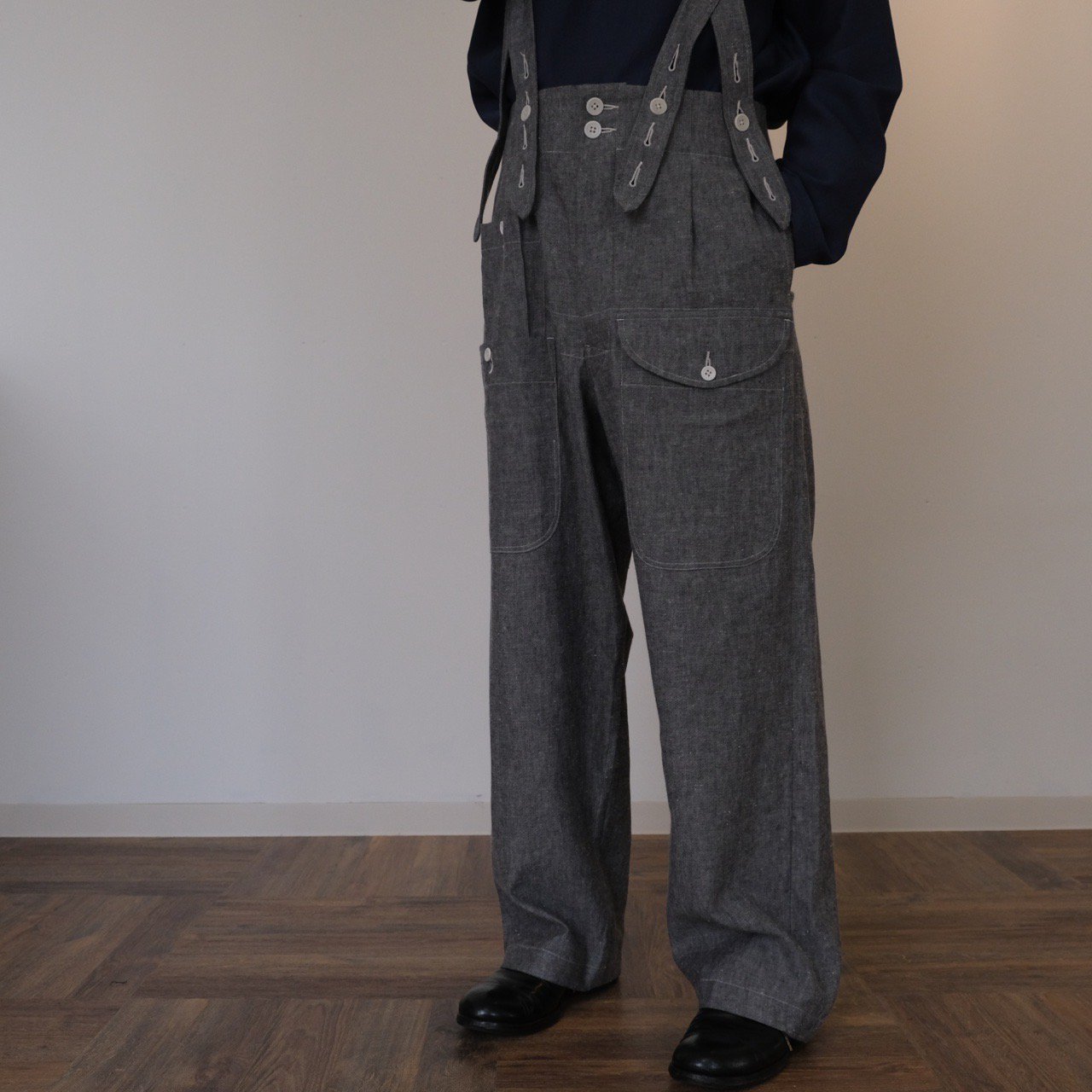 最も優遇の Gorsch Cotton Linen Rough Woven Trousers | www ...