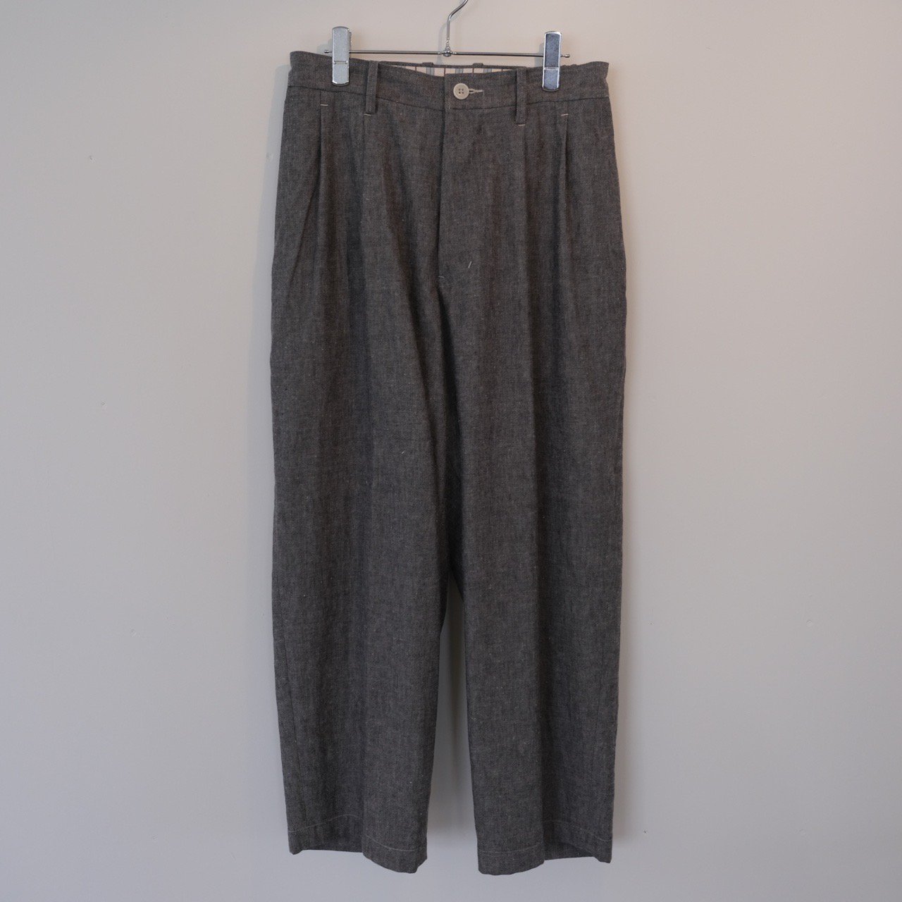 ニッサン・638 Gorsch｜2 Out-tack Flowing Trousers｜ash