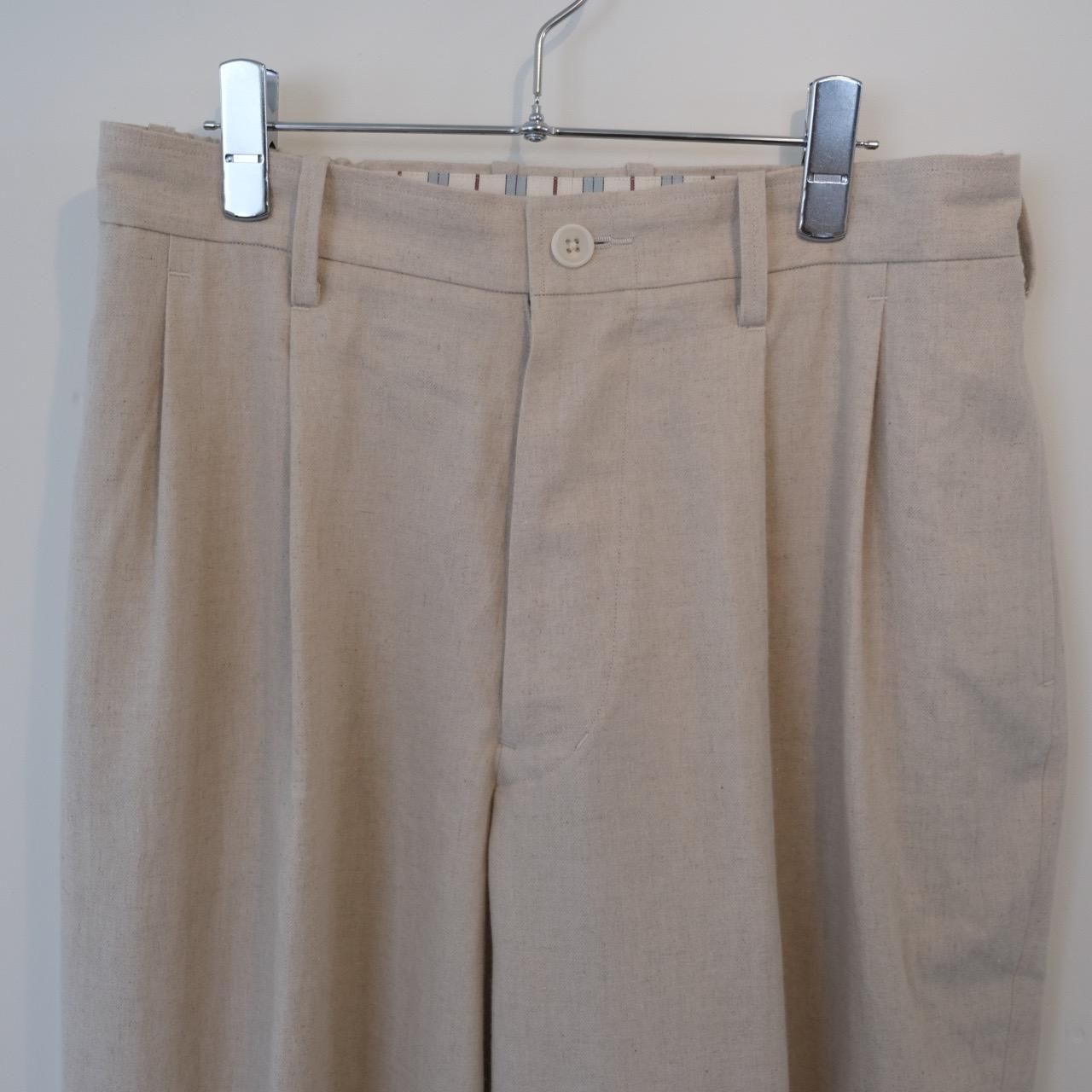 Gorsch(ゴーシュ）/ Rough Woven Twill Two out-tack flowing