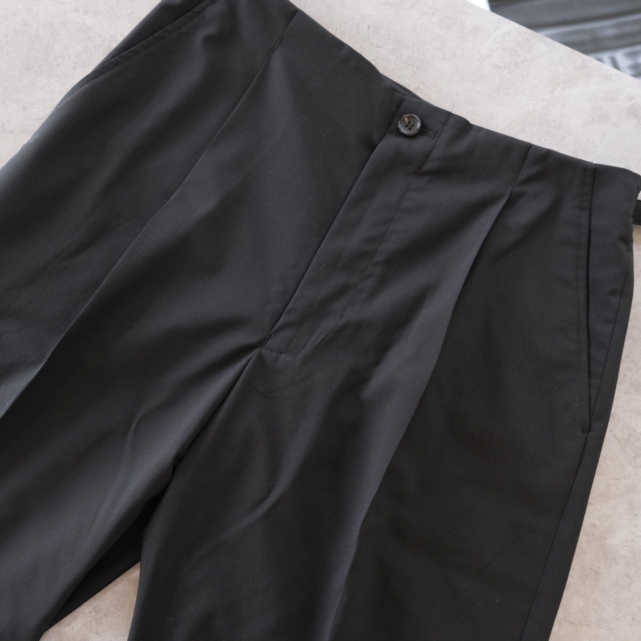 un/unbient (アン) / PULL PANTS-T(Black)