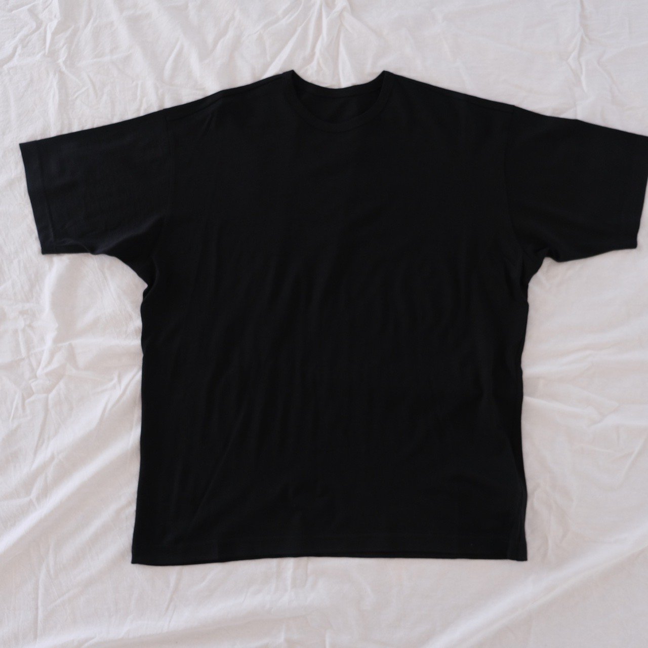 un/unbient (アン) / washable wool crew neck cutsew（2 colors）