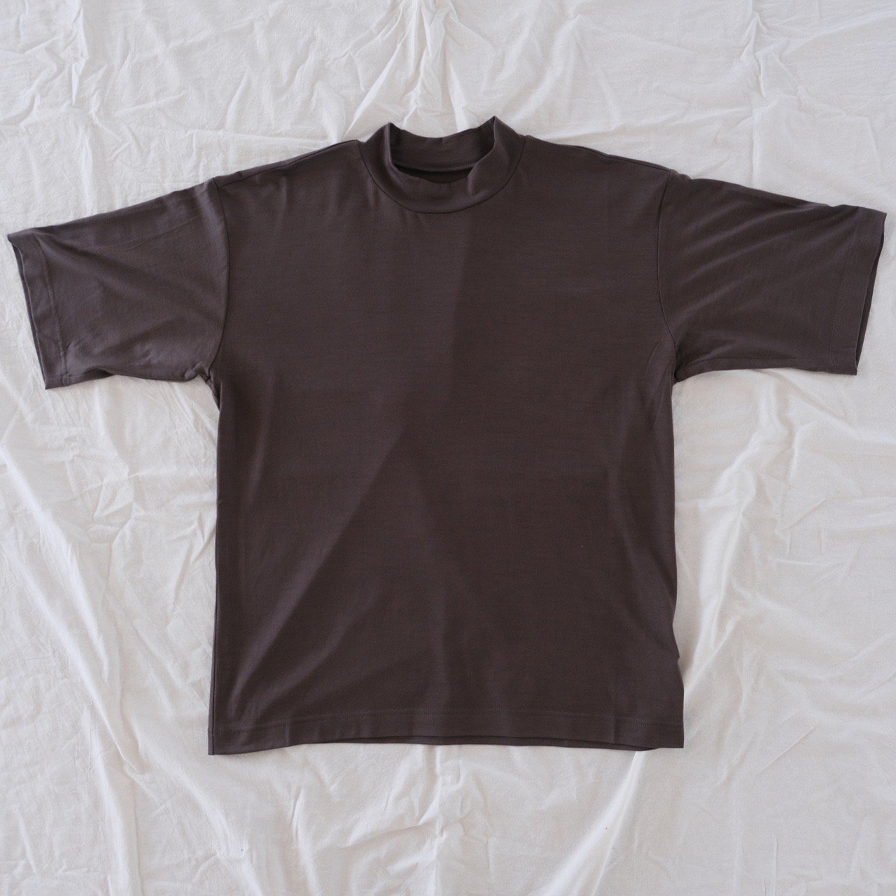 un/unbient (アン) / washable wool mock neck cutsew（2 colors）