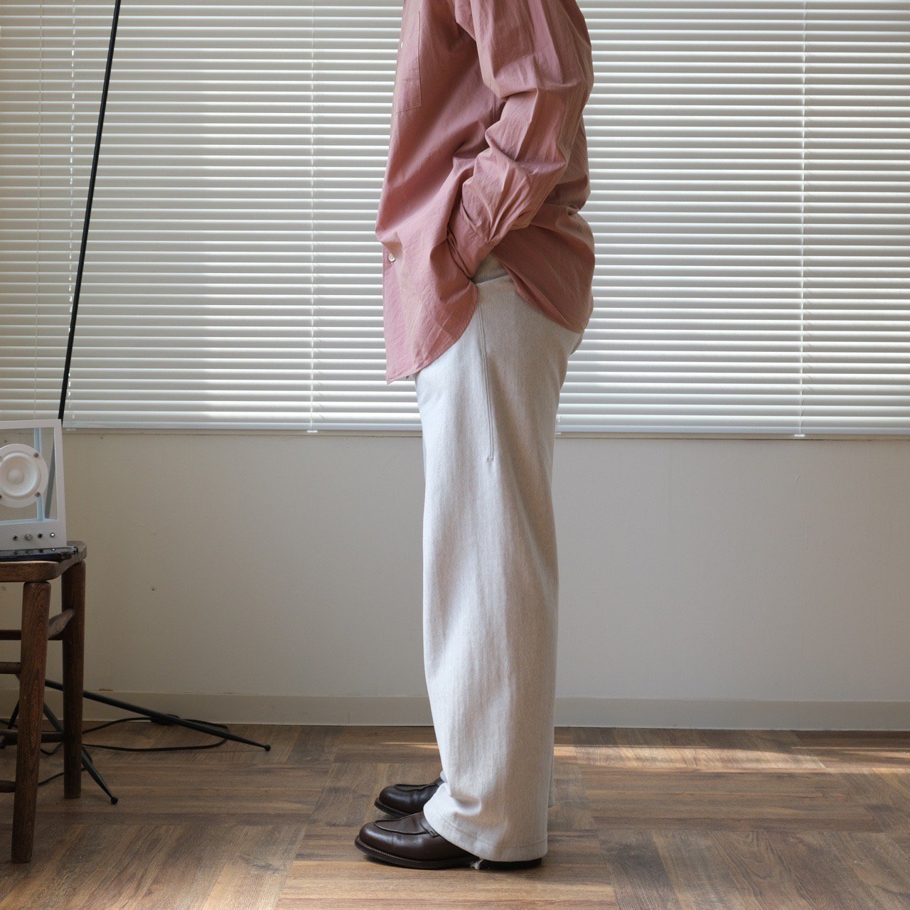 ULTERIOR(ｱﾙﾃﾘｱ) / FADED SILKY TERRY RW SWEAT PANTS