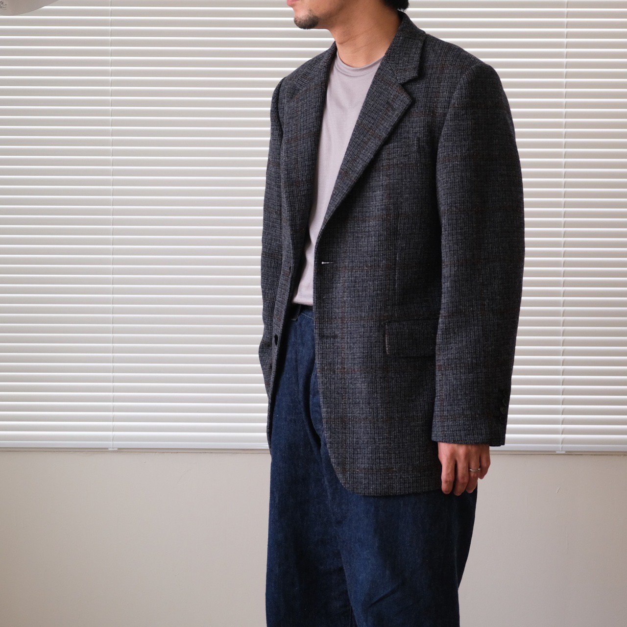 YLEVE(イレーヴ)/ SHETLAND WOOL TWEED JK