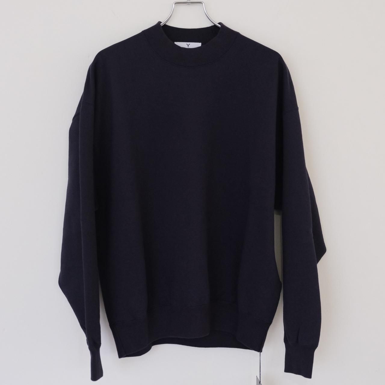 Y(ワイ) / ORGANIC COTTON BLEND HEAVY WEIGHT FLEECE CREW NECK