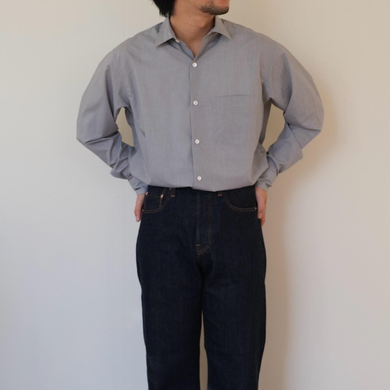 トップス ULTERIOR MICRO GRAPH CHECK POPLIN SHIRT ULTERIOR MICRO GRAPH CHECK POPLIN SHIRT | Muste