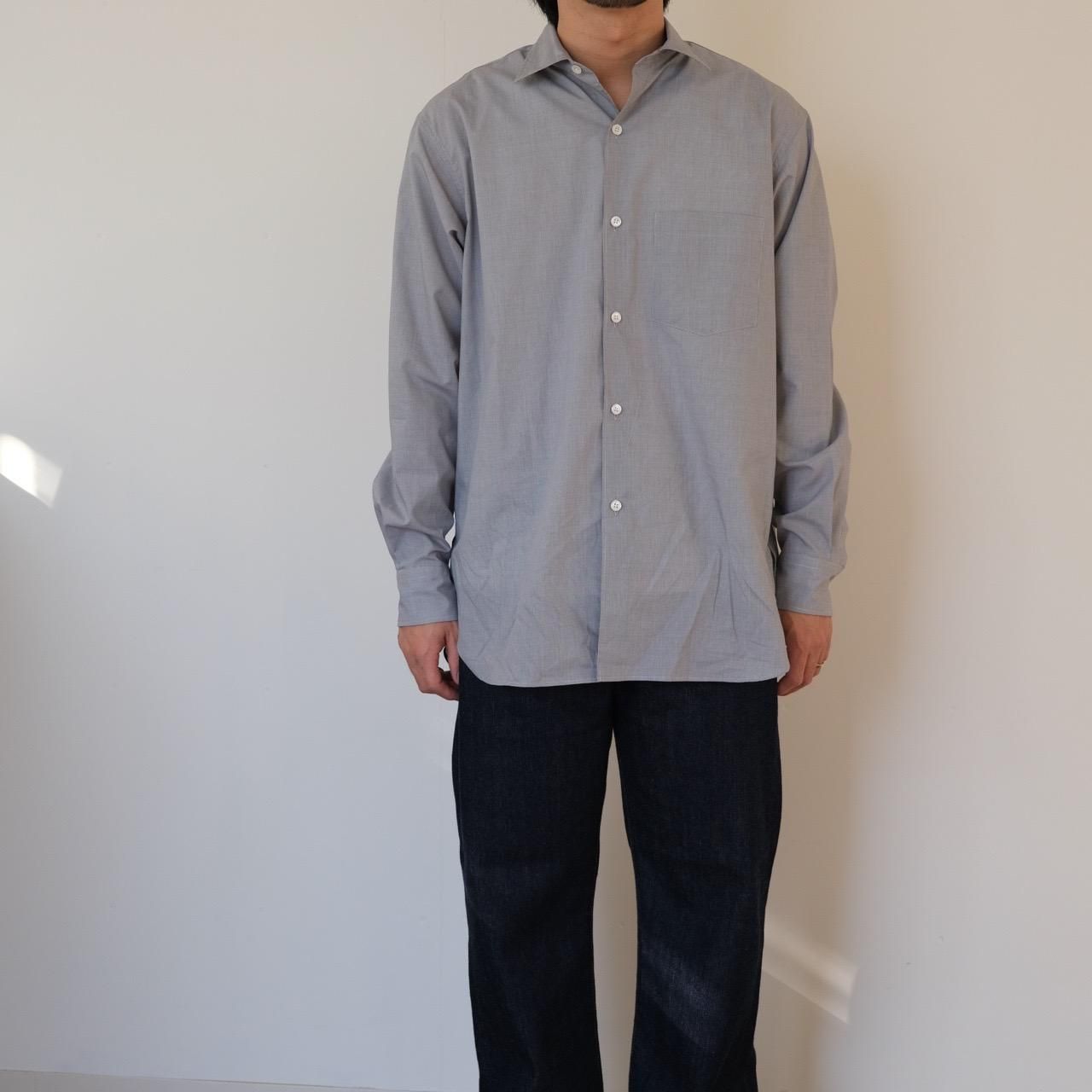 ULTERIOR(ｱﾙﾃﾘｱ) / MICRO GRAPH CHECK POPLIN SHIRT