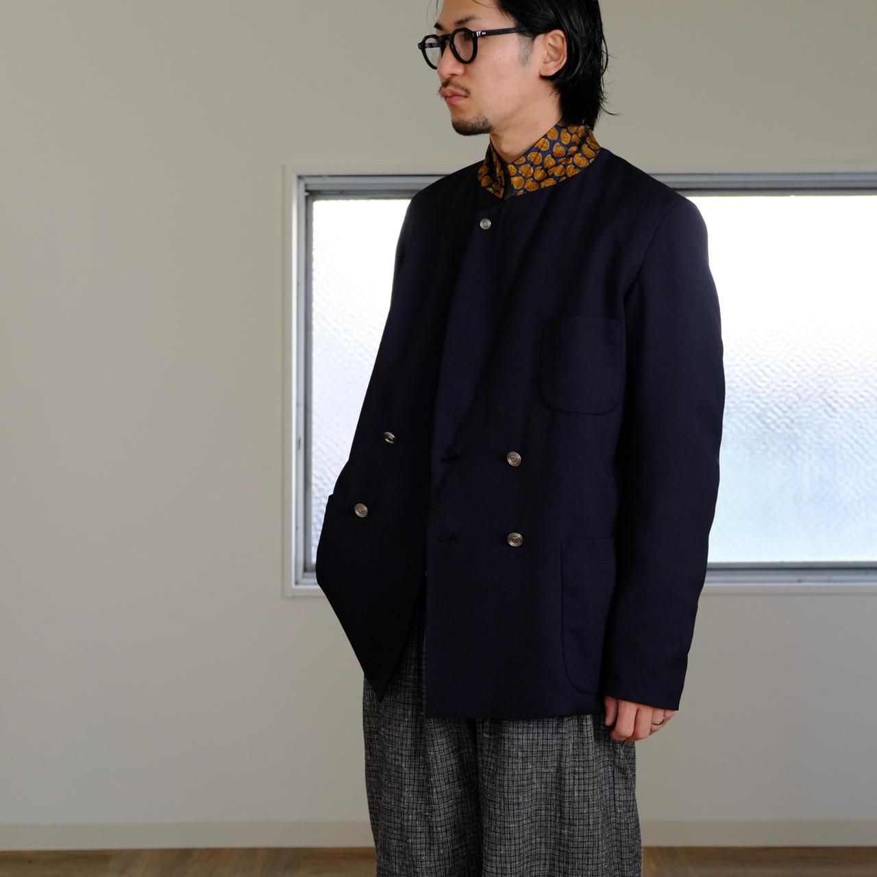 m's braque(エムズ ブラック) / NEW W4B COMFORT LOOSEN JACKET NAVY ...