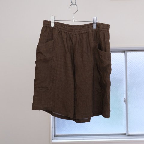 YLEVE(졼) / LINEN POPLIN SHORTS