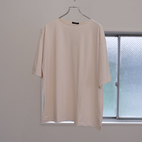 YLEVE(졼) /OPEN END COTTON BOATNECK T(2 colors)