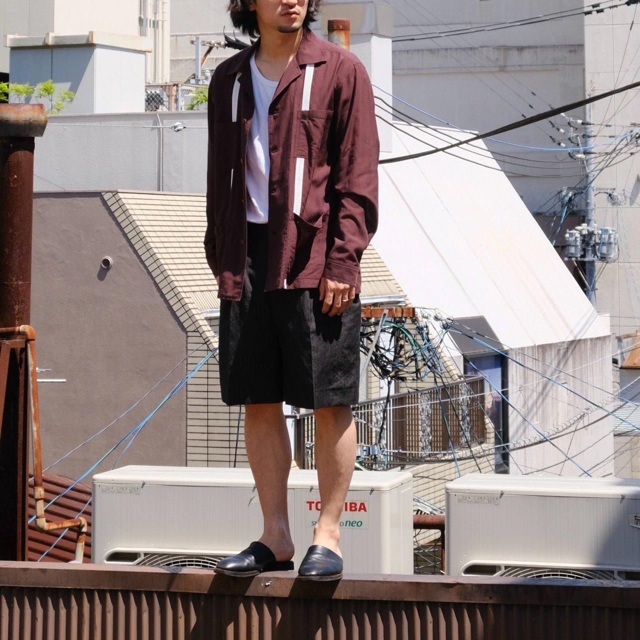 パンツ 24ss Gorsch the merrycoachman All In One Gorsch the merry coachman Wool Linen 2 Tuck Wid