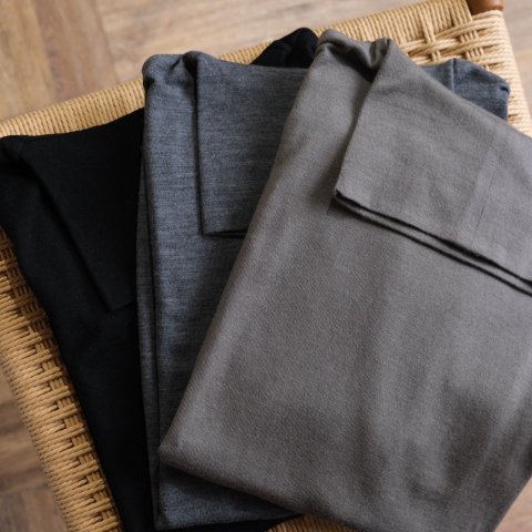 ULTERIOR(َÎ؎) / SUPER FINE WOOL COTTON TURTLE-NECK P/O(3 colors)