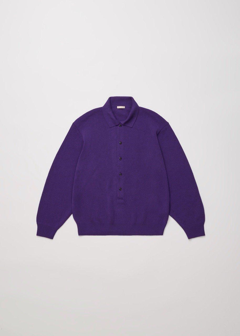 ulterior アルテリア ニット ポロ 25ss 既成概念をぶっ壊すニットポロ】ULTERIOR / Twisted Loose Knit