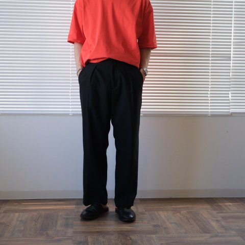 KICS DOCUMENT.(ɥ)/ MELANGE TWEED TUCK PTLAST ONE