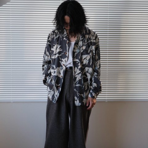 m's braque(ॺ ֥å) / LONG SLEEVE ALOHA SHIRT