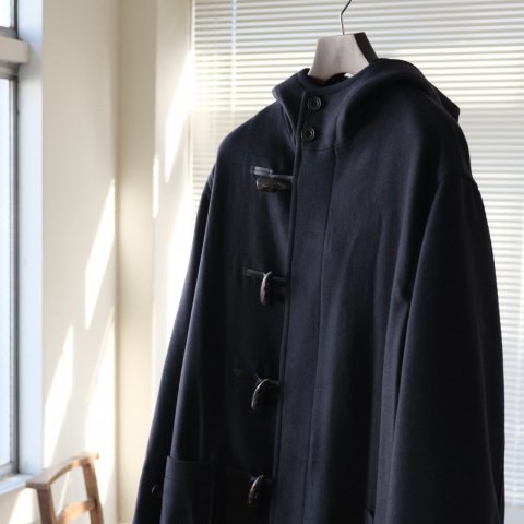 ULTERIOR(َÎ؎) / CHAMBRAY SOFT MELTON DUFFLE COATLAST ONE