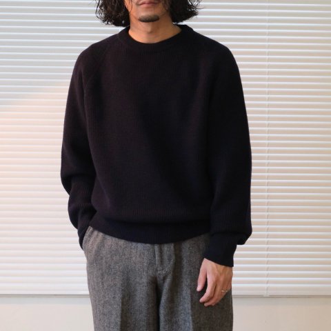 Y(磻)/  NON MULESING WOOL KN P/O