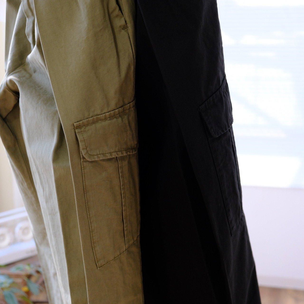 KICS DOCUMENT.(キクスドキュメント) / GARMENT DYE DOUBLE TUCK