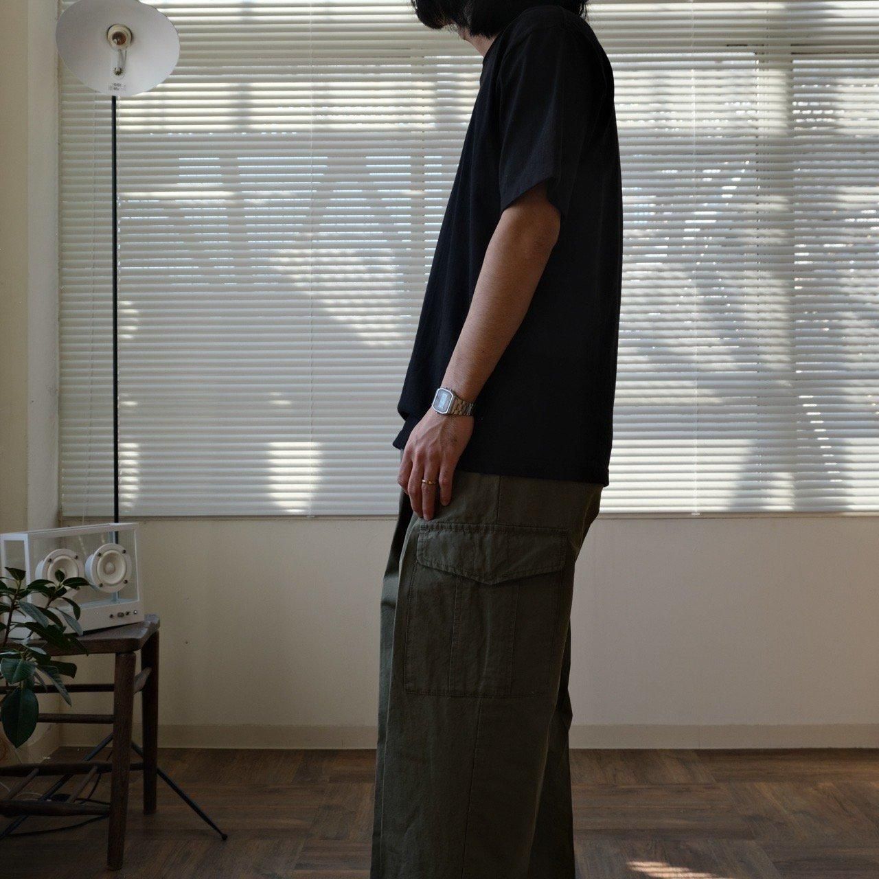 KICS DOCUMENT.(キクスドキュメント) / GARMENT DYE DOUBLE TUCK