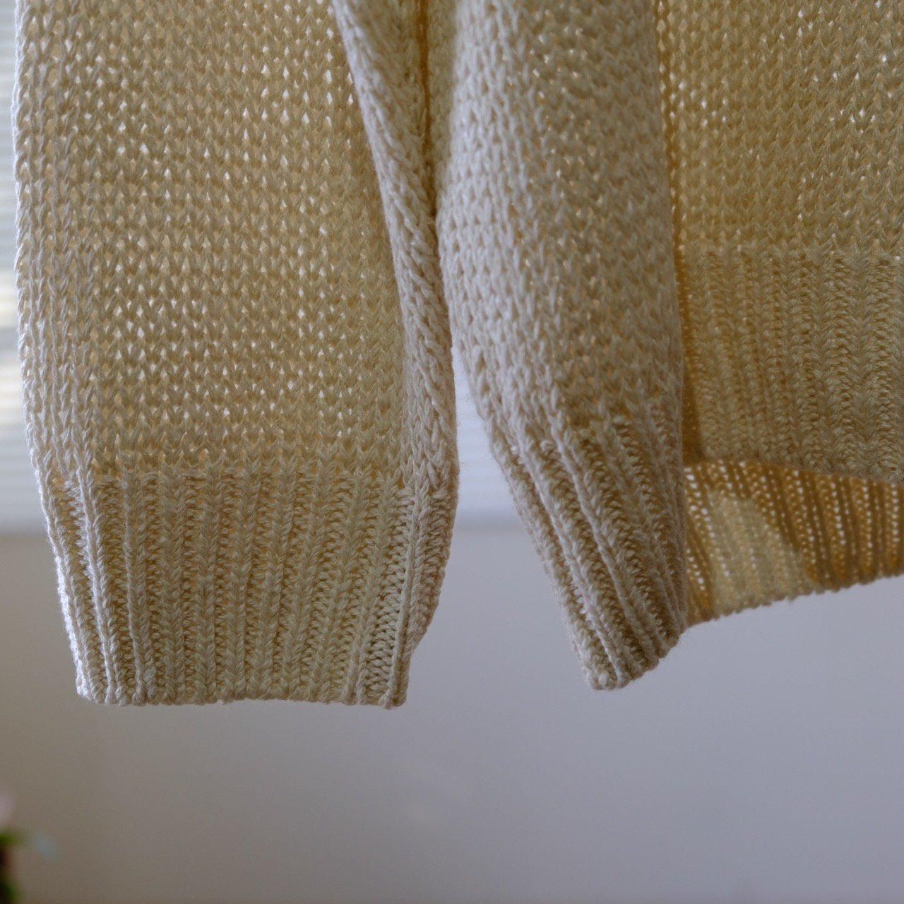 YLEVE(イレーヴ) / EUROPEAN LINEN SILK BASQUE KN P/O