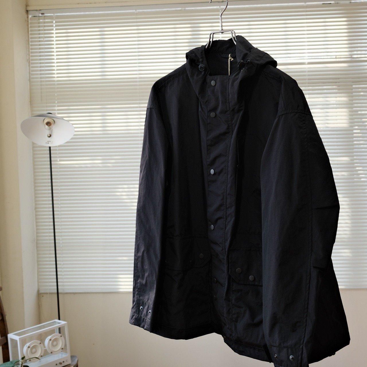 ULTERIOR アルテリア 25SS ウォッシュドナイロンカルゼジャケット ULTERIOR(ｱﾙﾃﾘｱ) / WASHED NYLON KARZE HOODED JKT(2 colors)
