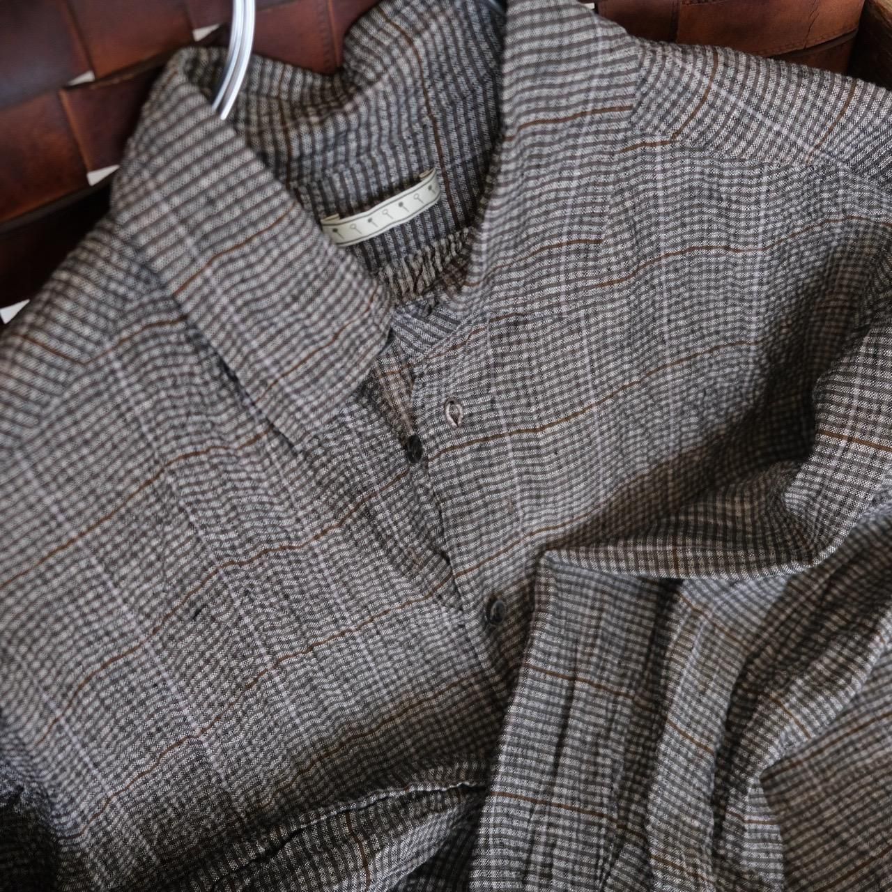 Gorsch(ゴーシュ）/ Vintage Fabric Collar Shirt