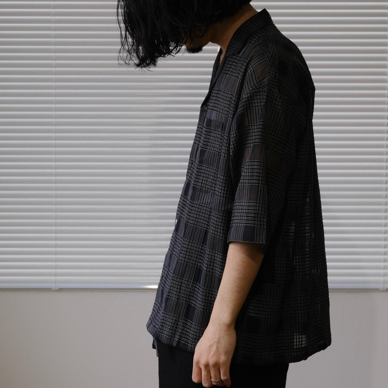 KICS DOCUMENT. キクスドキュメント　チェックブルゾン Kics Document.店舗限定】T/W PLAID TUCK PANTS / T/W チェック