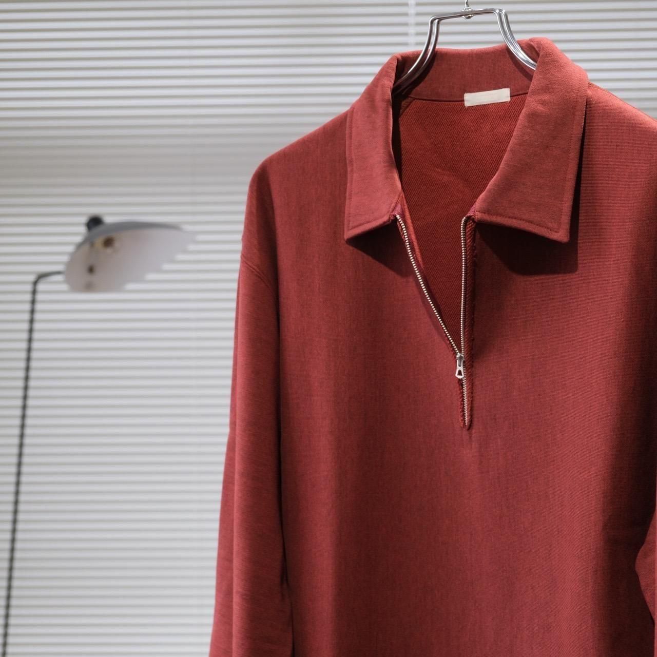 TBR MATERIA MEDICA＋／TBRマテリア・メディカ ULTERIOR(ｱﾙﾃﾘｱ) / FADED SILKY TERRY RW HALF ZIP P/O