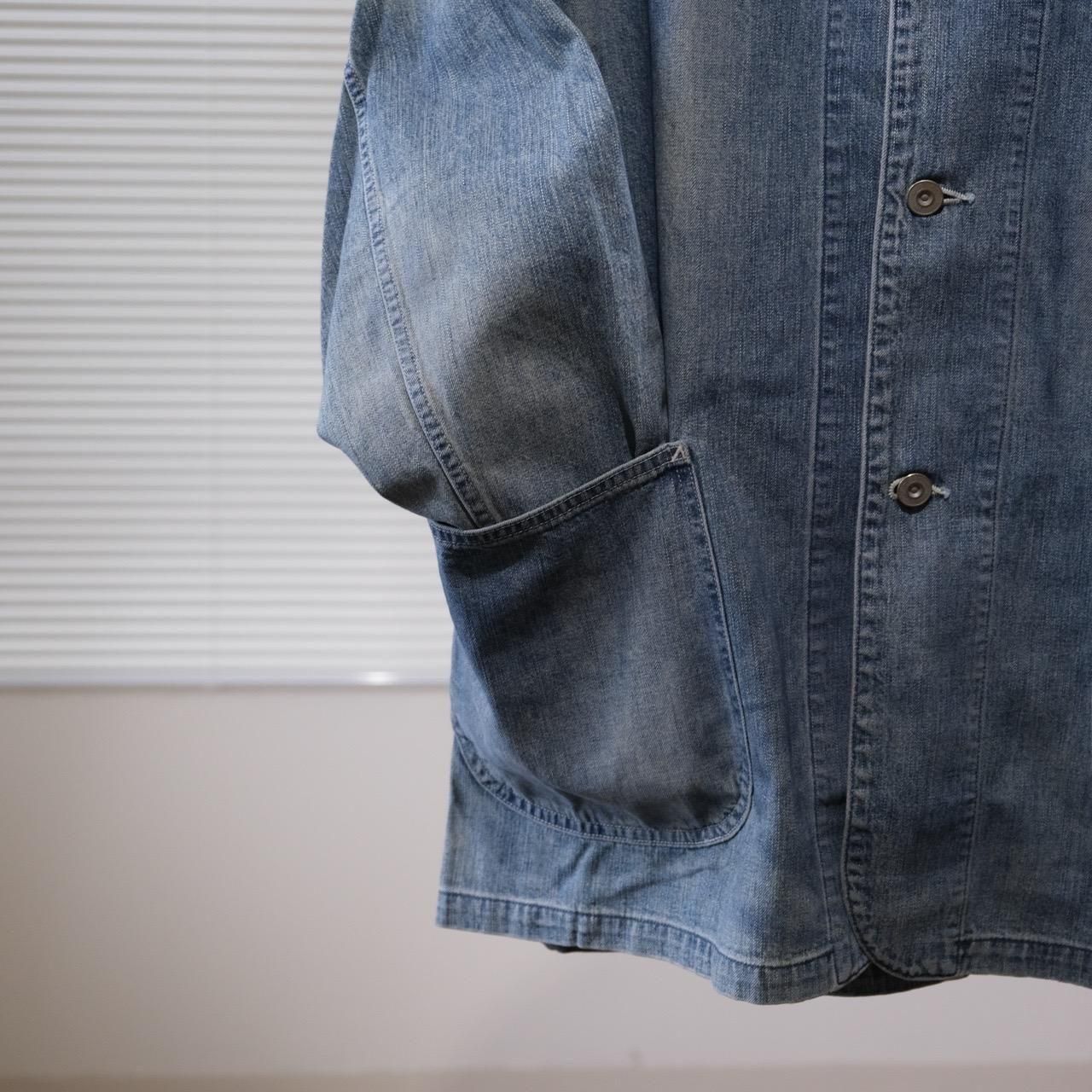 ULTERIOR(ｱﾙﾃﾘｱ) / FADED LIGHT DENIM COVERALL
