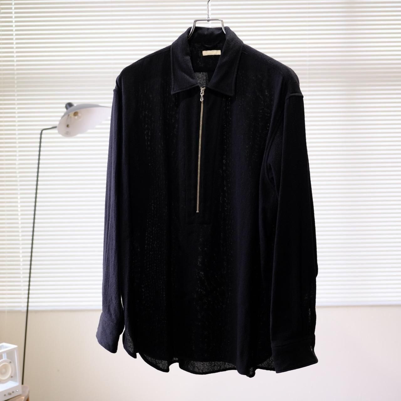 トップス ULTERIOR HALF-ZIP SHIRT ULTERIOR HALF-ZIP SHIRT ULTERIOR / FADED SILKY TERRY HALF