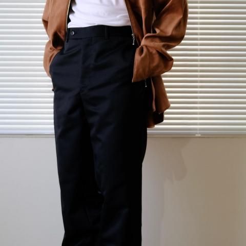  YLEVE(졼) / WOOL MOHAIR GABA STRAIGHT TROUSERS
