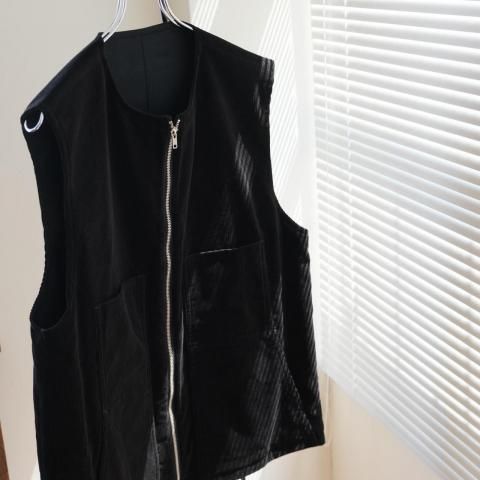 BISOWN(ӥ) / CORDUROY  WO/CA REVERSIBLE VEST