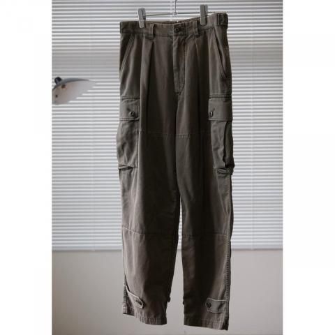  YLEVE(졼) / COTTON TWILL PIGMENT OVERDYE TROUSERS