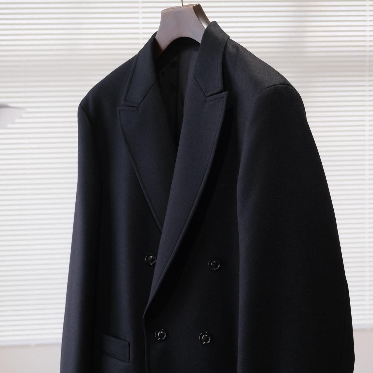 こ*つ様 ulterior super fine light melton se ULTERIOR” SUPER FINE LIGHT MELTON DB JKT” | Lapel online store