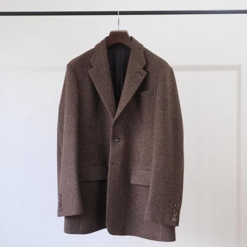 BISOWN / BROWN EYES HEAVY WOOL 2B JACKET