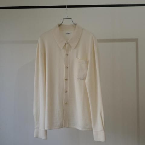 BISOWN / CASHMERE KNIT SHIRTS CARDIGAN(2 colors)