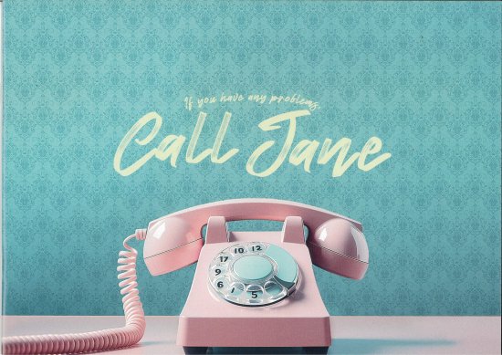 映画パンフレット「コール・ジェーン 女性たちの秘密の電話」 - 映画パンフレット通販ネットショップ | ミニシアター「シネマ・ジャック＆ベティ」が運営