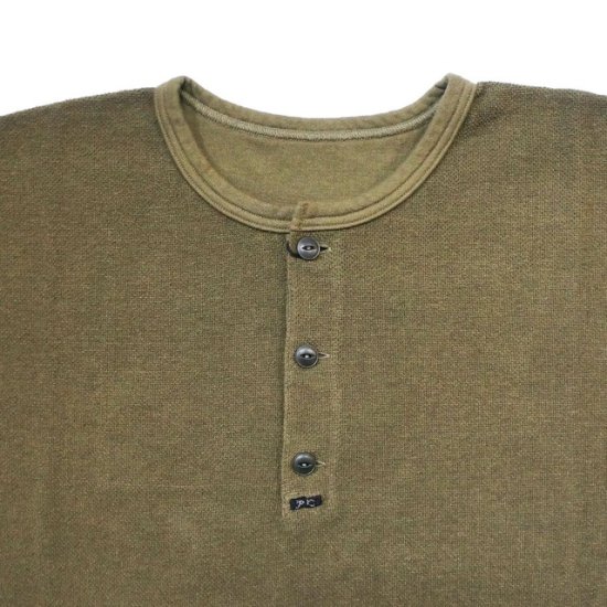 Porter Classic (ポータークラシック) SUMMER PILE LONG SLEEVE -OLIVE ...