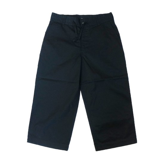 Porter Classic (ポータークラシック) GABARDINE WIDE PANTS -BLACK- ギャバジンワイドパンツ -ブラック-  [PC-027-1820]